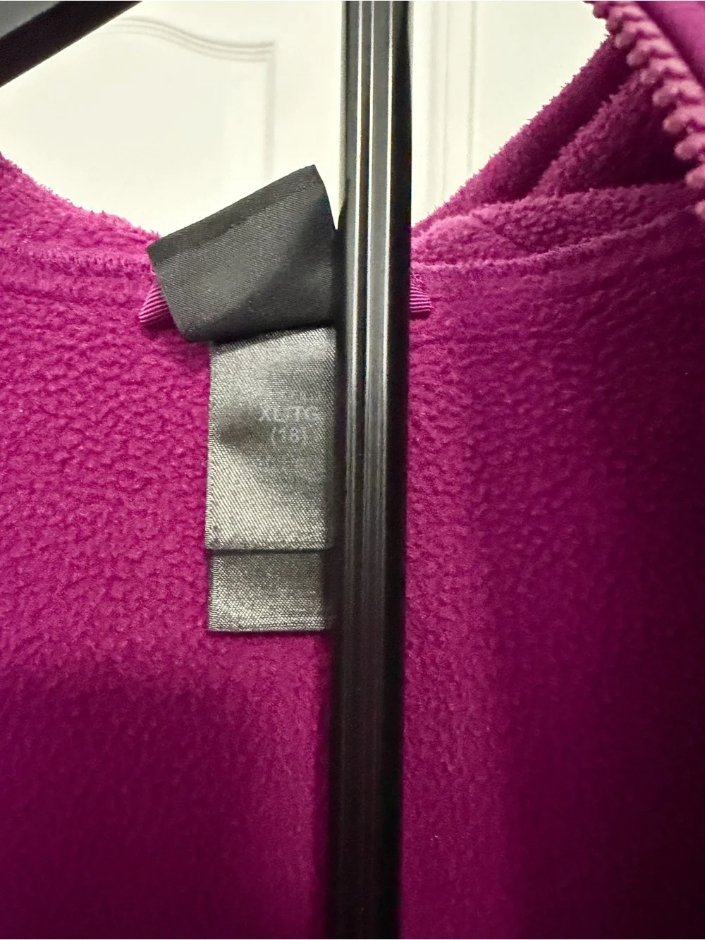 The North Face Girls' Purple Hooded Puffer-Fleece Jacket